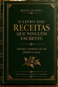 O Livro das Receitas que Ninguém Escreveu | MENU D’ANNA