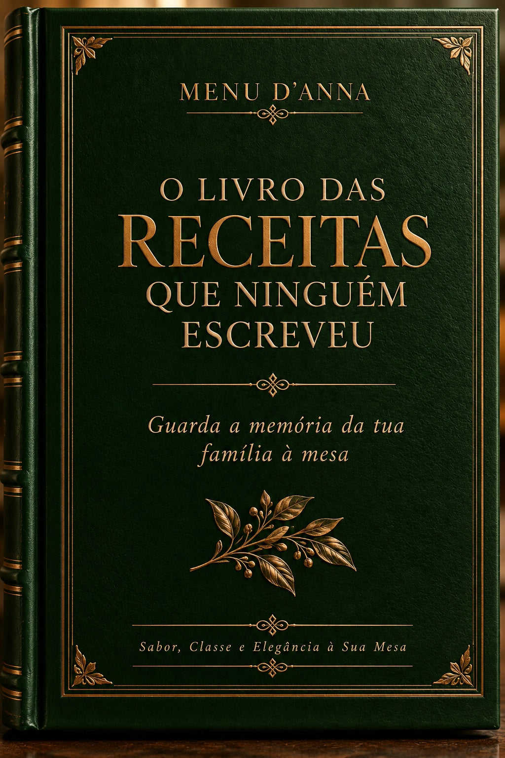O Livro das Receitas que Ninguém Escreveu | MENU D’ANNA