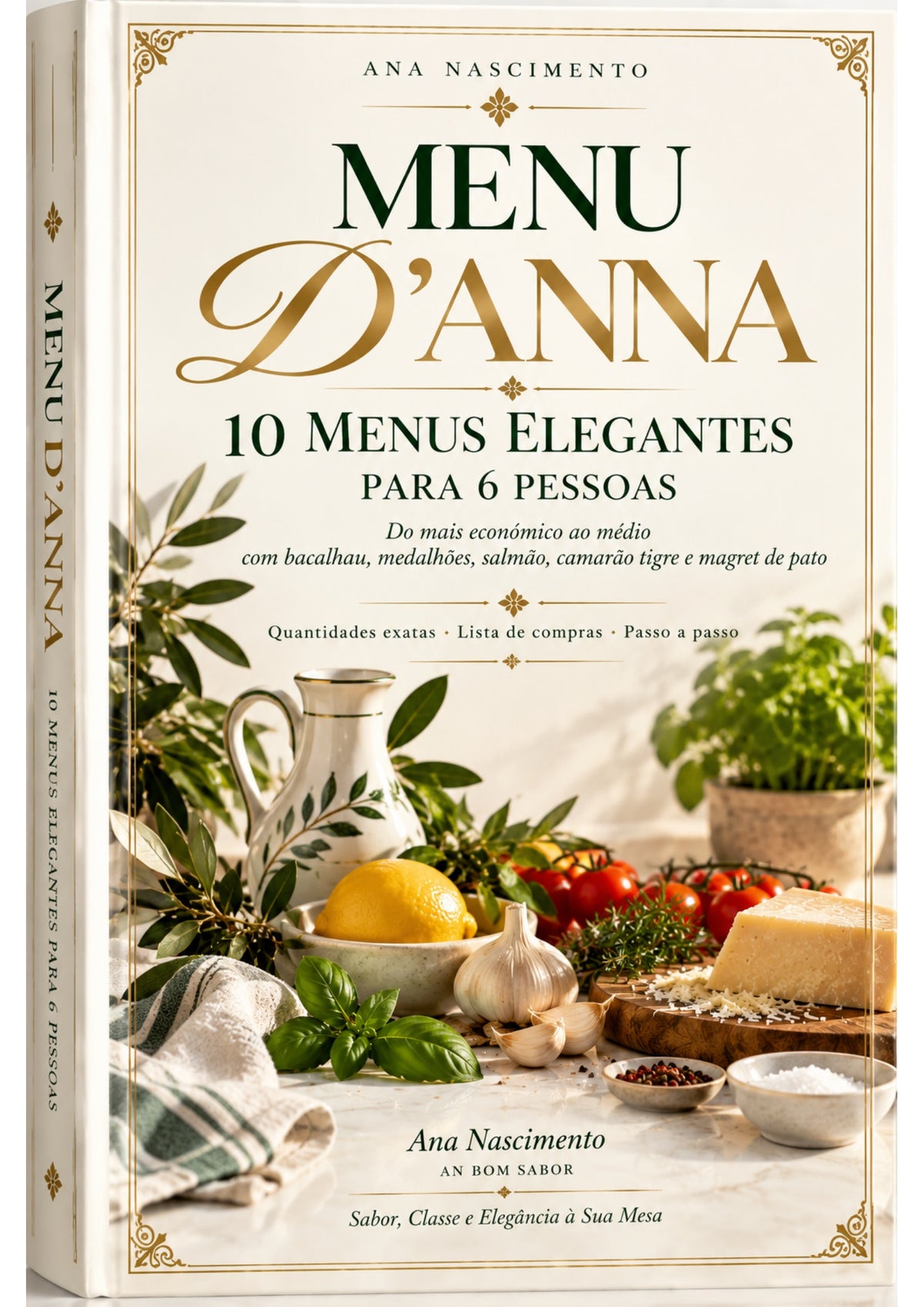 10 Menus Elegantes para 6 Pessoas