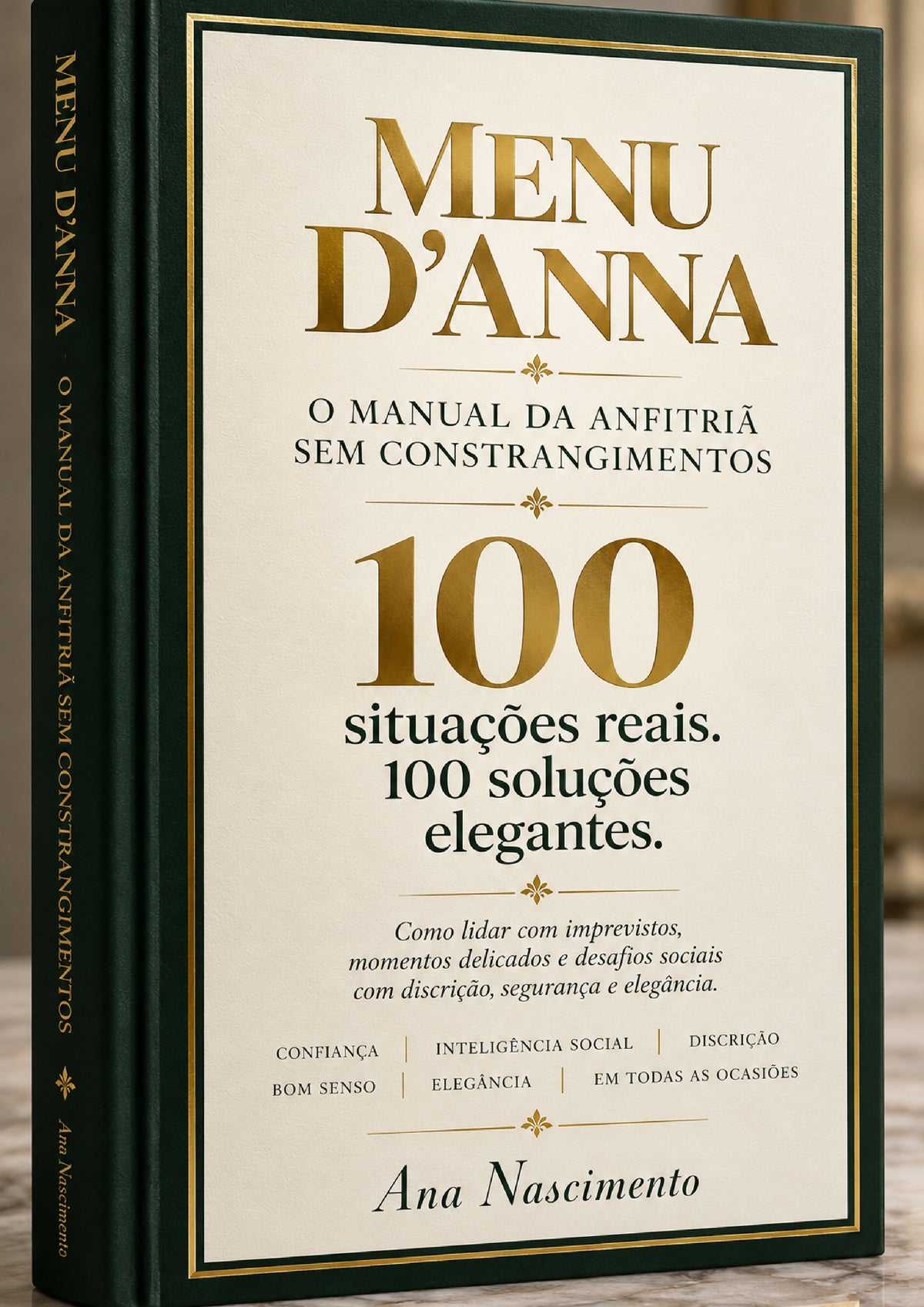 MENU D’ANNA — O Manual da Anfitriã sem Constrangimentos